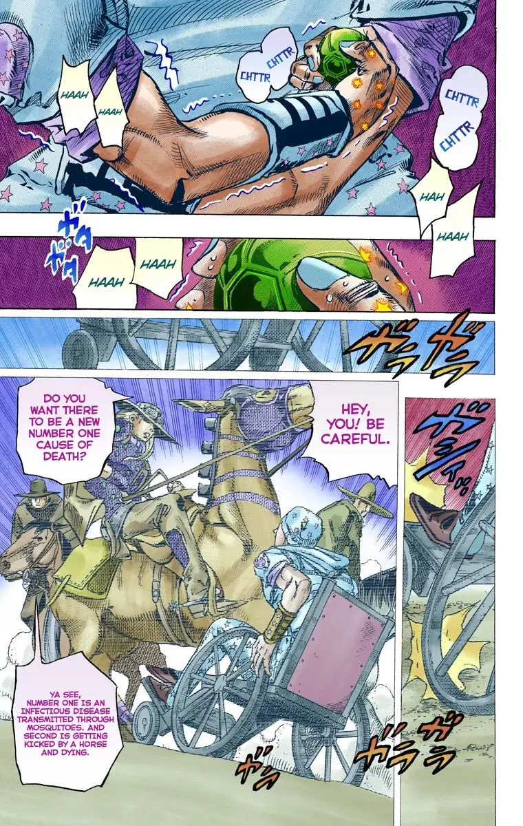 JoJo's Bizarre Adventure Steel Ball Run Colored Manga β Chapter 84 β Page 25