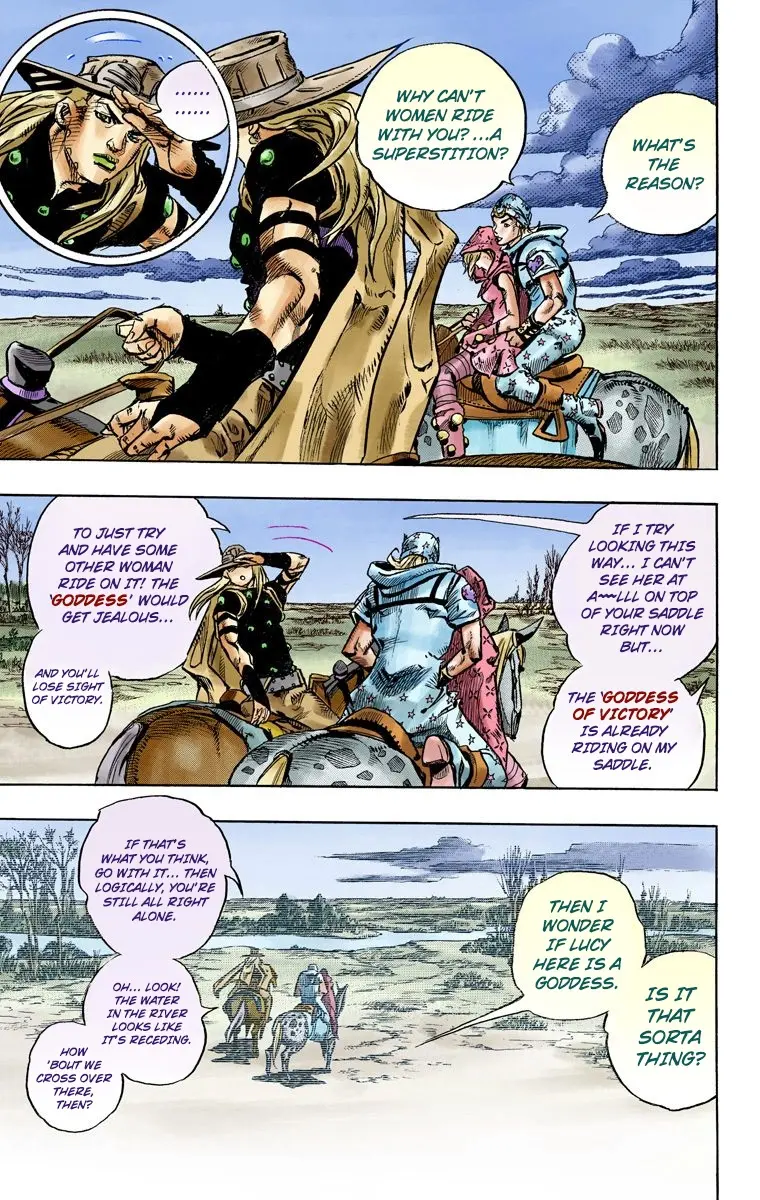 JoJo's Bizarre Adventure Steel Ball Run Colored Manga β Chapter 84 β Page 28