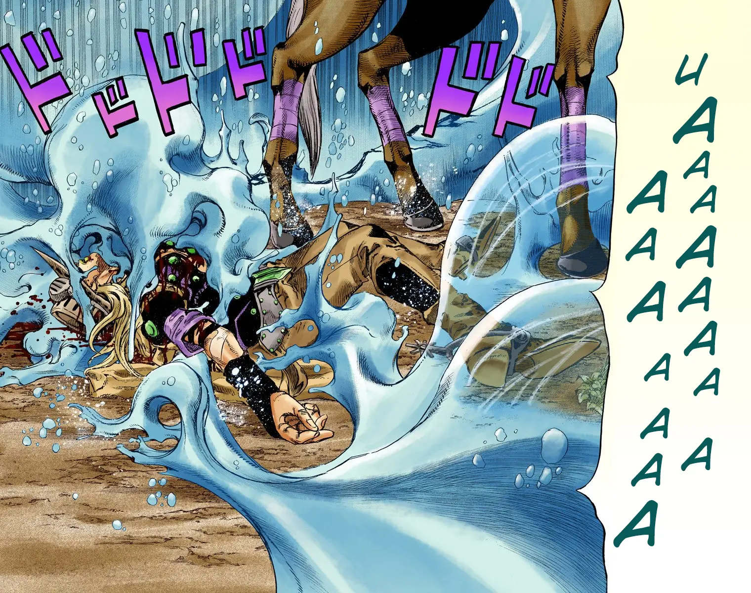 JoJo's Bizarre Adventure Steel Ball Run Colored Manga β Chapter 84 β Page 32