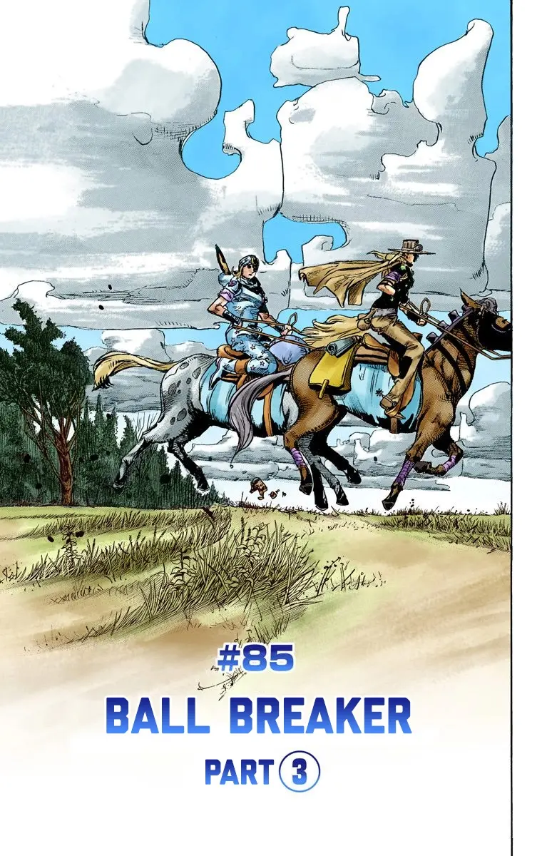JoJo's Bizarre Adventure Steel Ball Run Colored Manga β Chapter 85 β Page 3