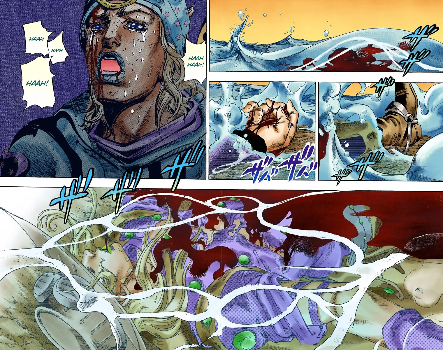 JoJo's Bizarre Adventure Steel Ball Run Colored Manga β Chapter 85 β Page 5