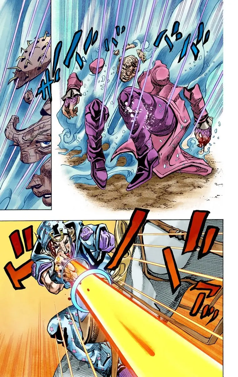JoJo's Bizarre Adventure Steel Ball Run Colored Manga β Chapter 85 β Page 16