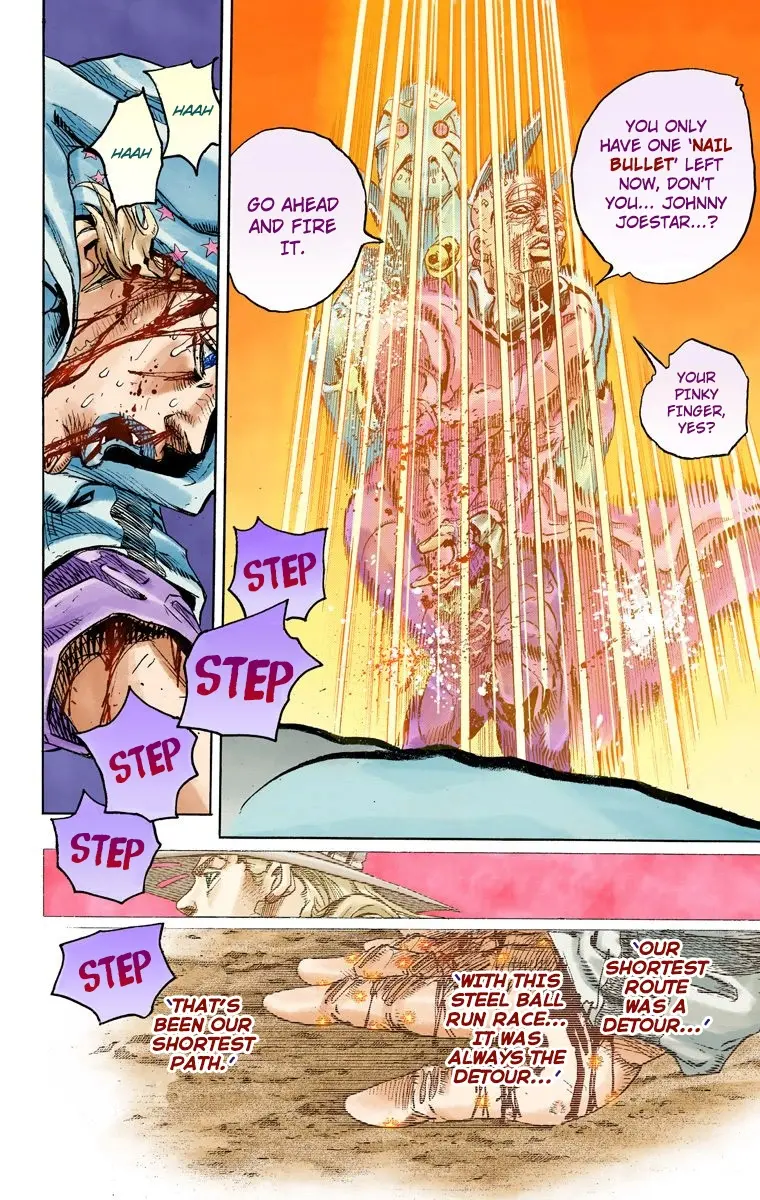 JoJo's Bizarre Adventure Steel Ball Run Colored Manga β Chapter 85 β Page 24