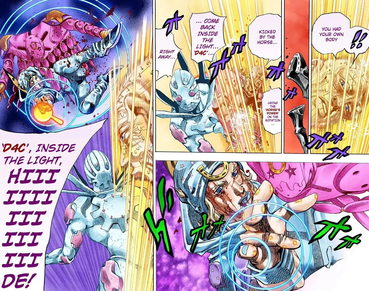 JoJo's Bizarre Adventure Steel Ball Run Colored Manga β Chapter 86 β Page 5