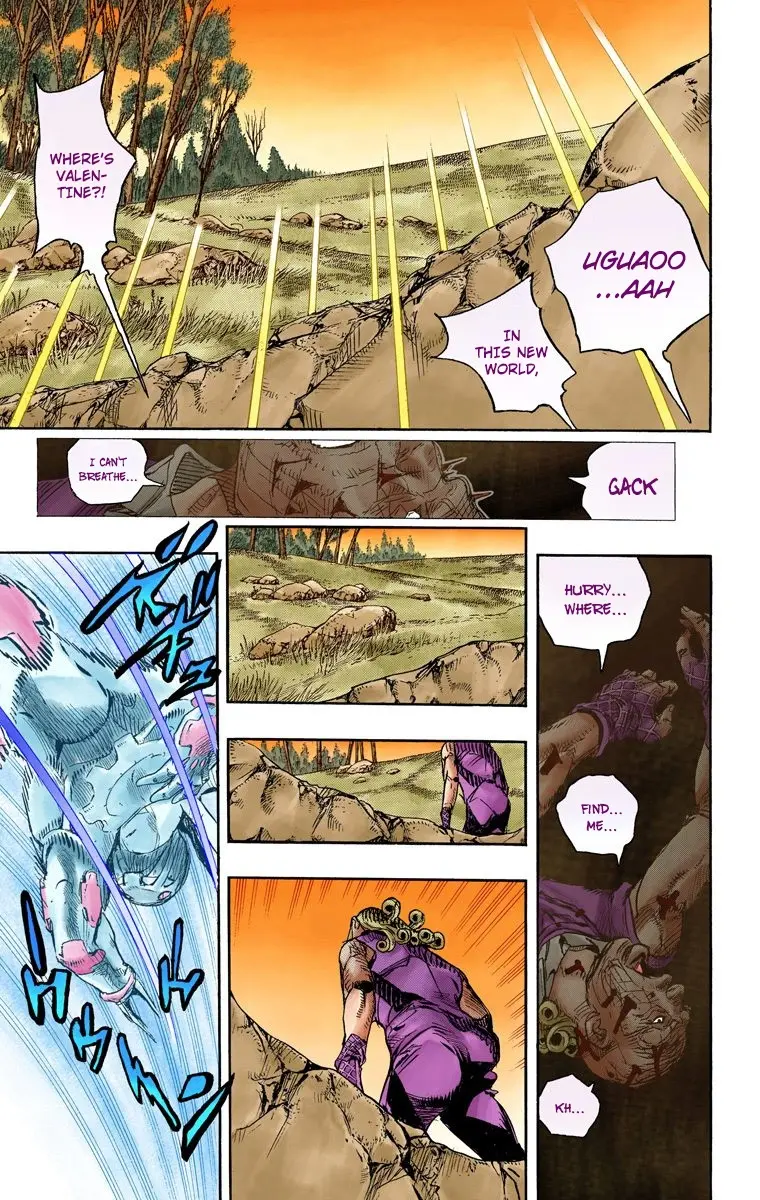 JoJo's Bizarre Adventure Steel Ball Run Colored Manga β Chapter 86 β Page 16