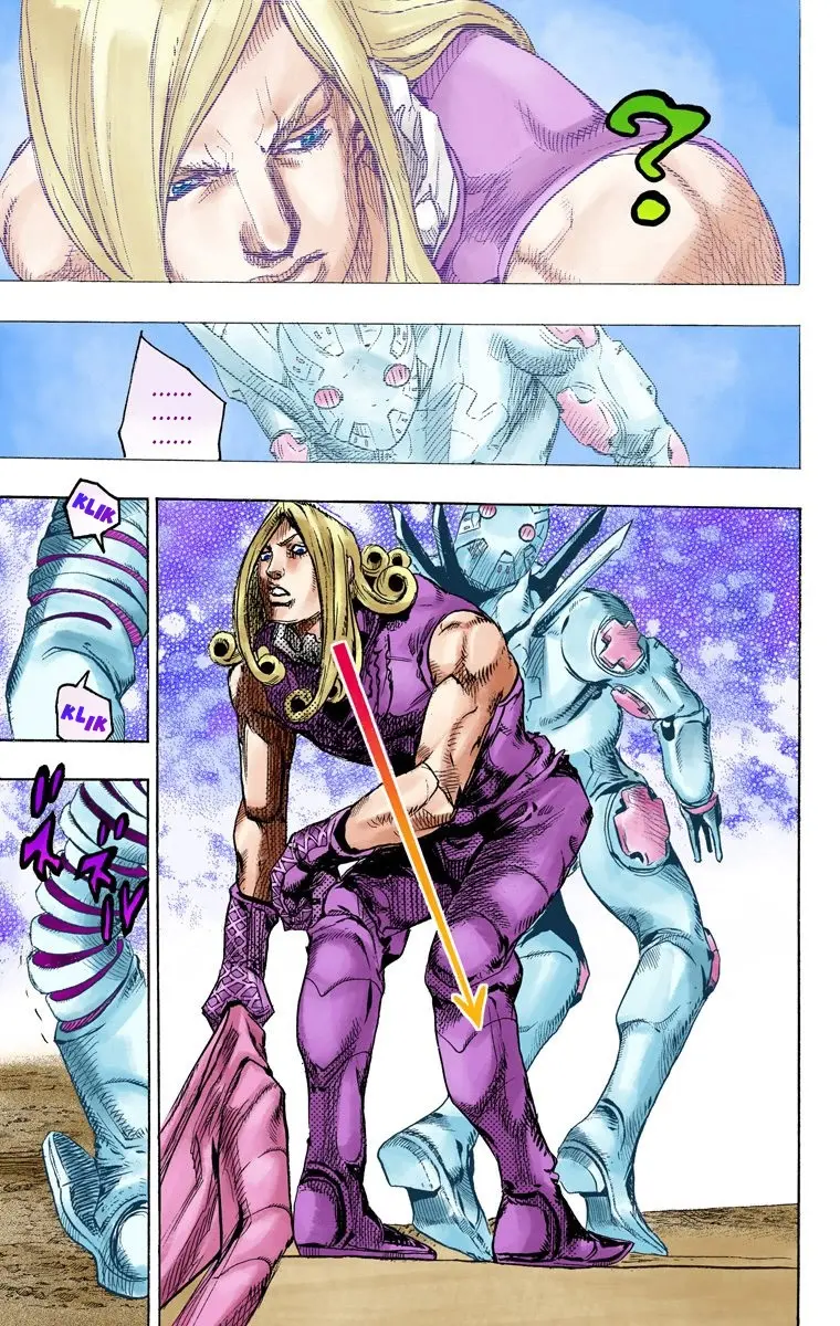JoJo's Bizarre Adventure Steel Ball Run Colored Manga β Chapter 86 β Page 21