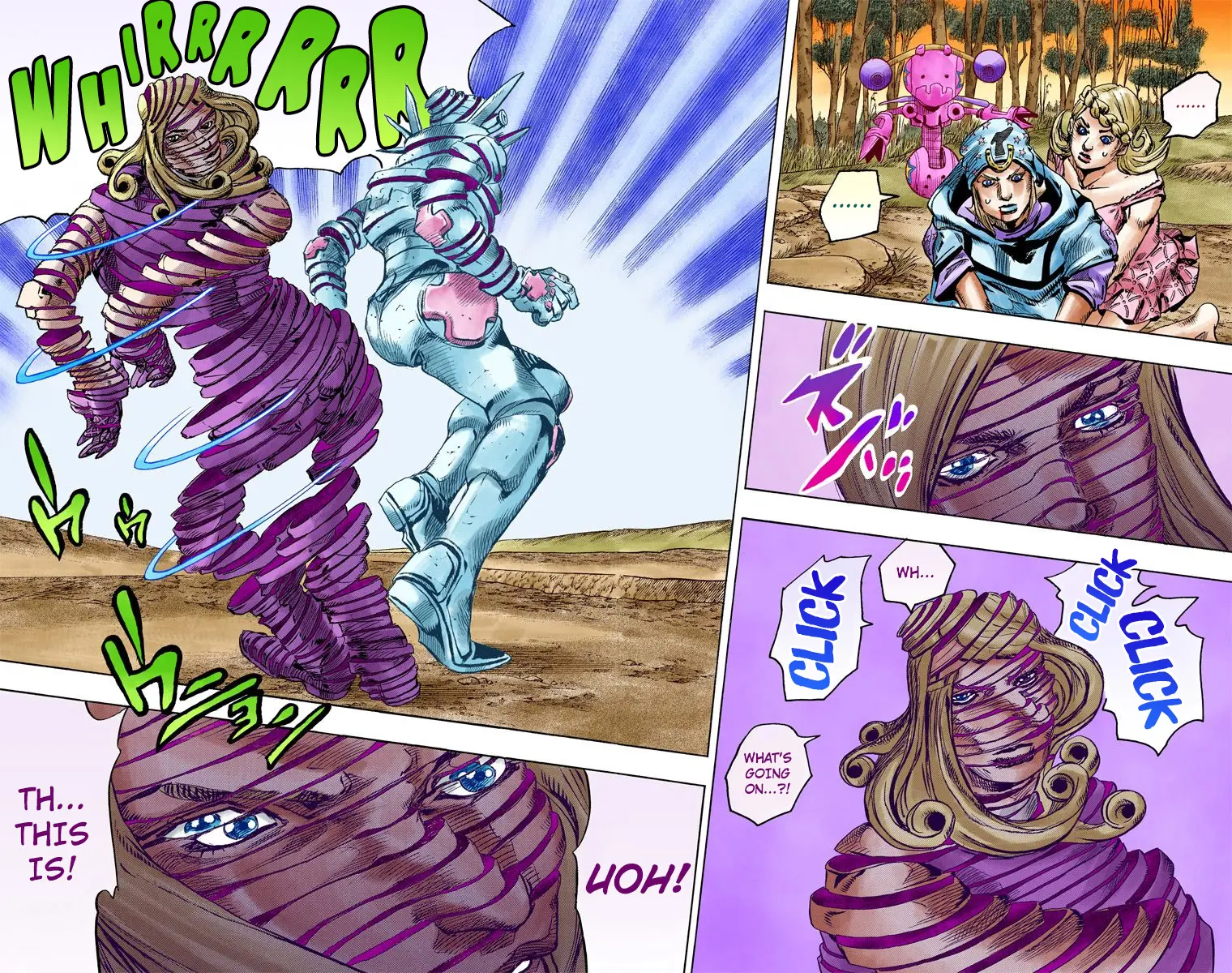 JoJo's Bizarre Adventure Steel Ball Run Colored Manga β Chapter 86 β Page 23