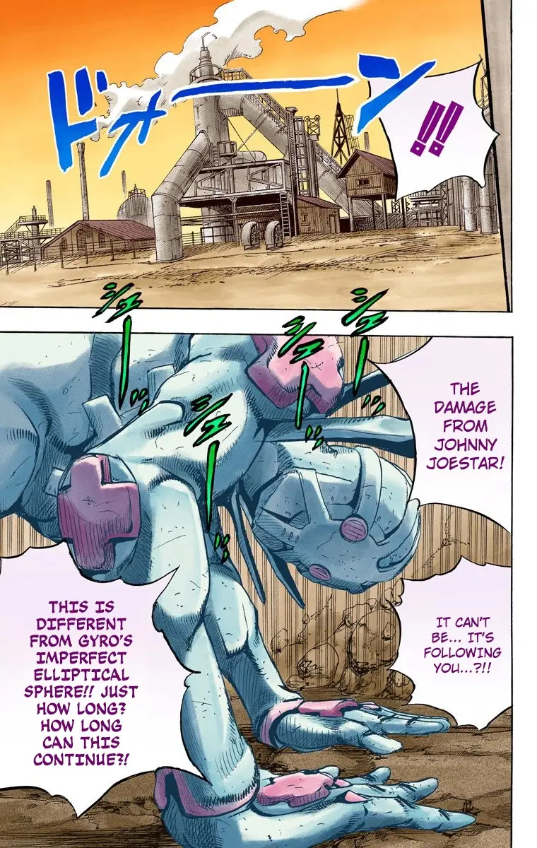 JoJo's Bizarre Adventure Steel Ball Run Colored Manga β Chapter 86 β Page 33
