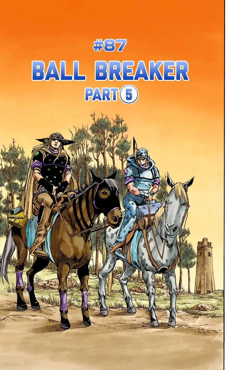JoJo's Bizarre Adventure Steel Ball Run Colored Manga β Chapter 87 β Page 2