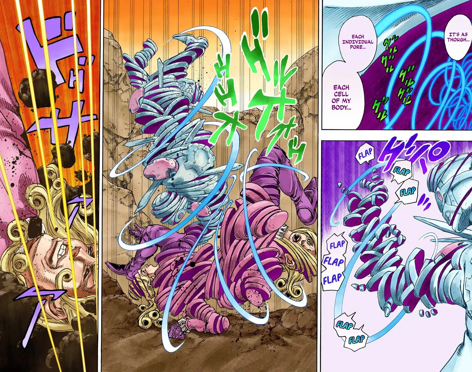 JoJo's Bizarre Adventure Steel Ball Run Colored Manga β Chapter 87 β Page 8
