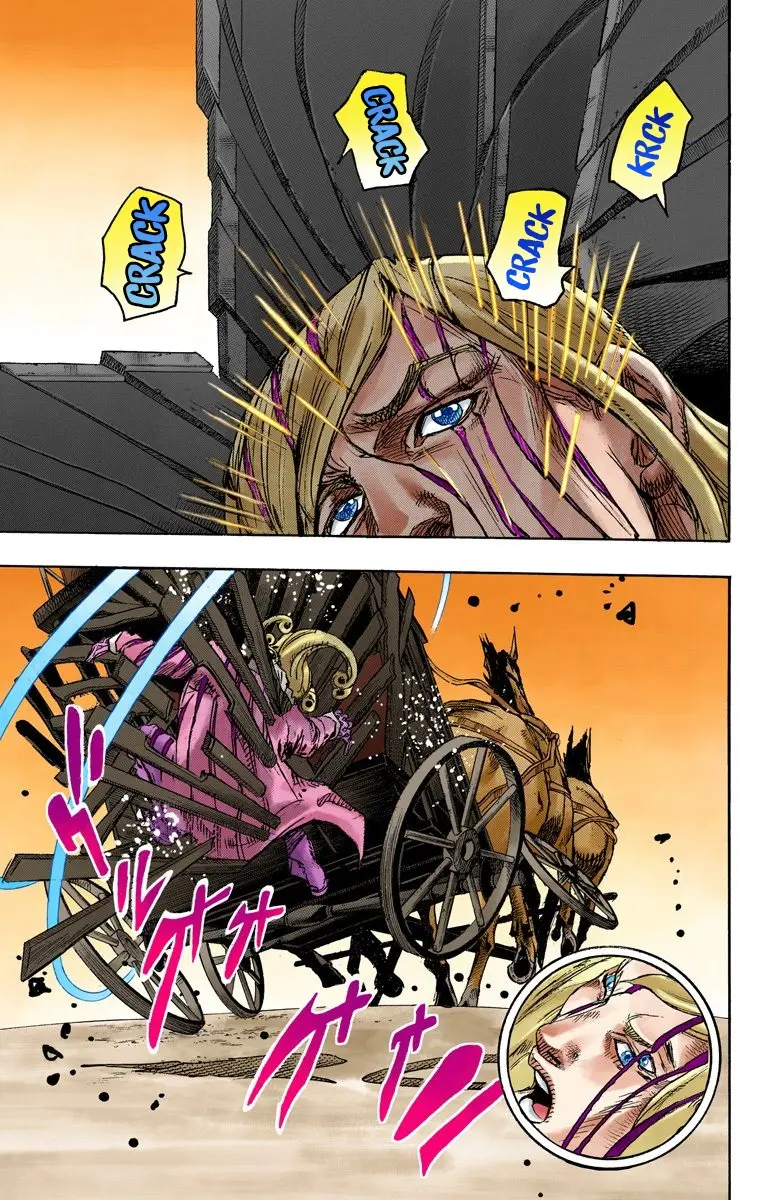 JoJo's Bizarre Adventure Steel Ball Run Colored Manga β Chapter 87 β Page 17