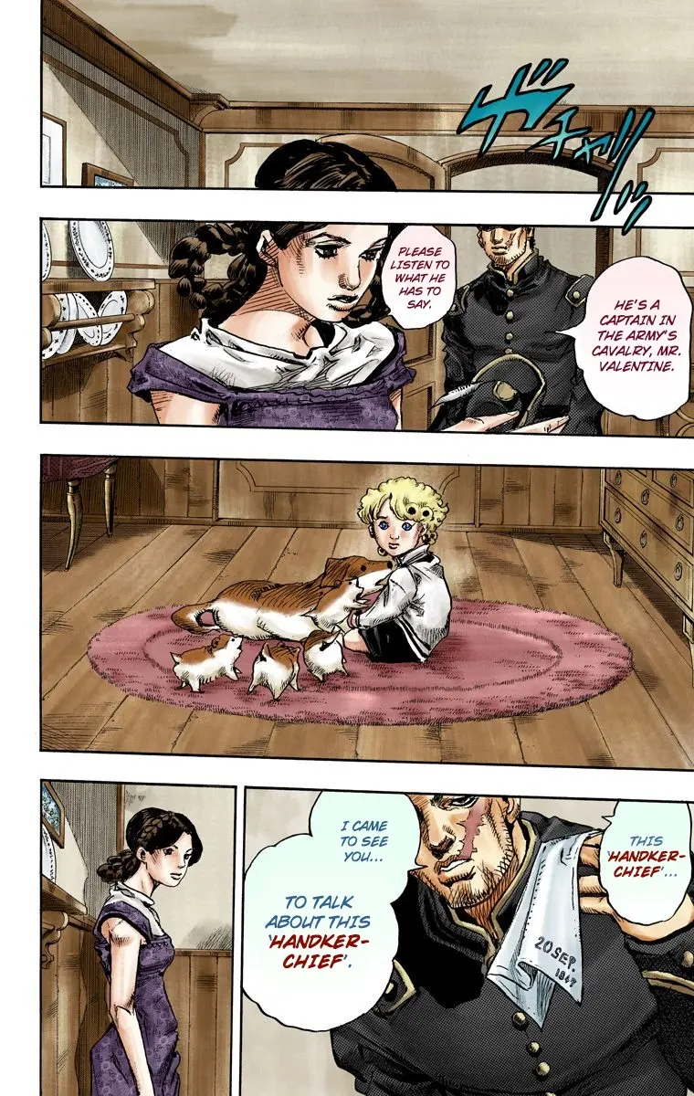 JoJo's Bizarre Adventure Steel Ball Run Colored Manga β Chapter 87 β Page 21