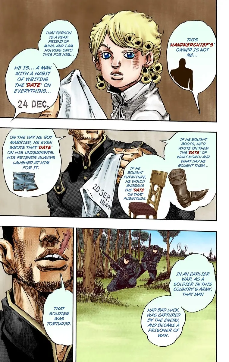 JoJo's Bizarre Adventure Steel Ball Run Colored Manga β Chapter 87 β Page 22