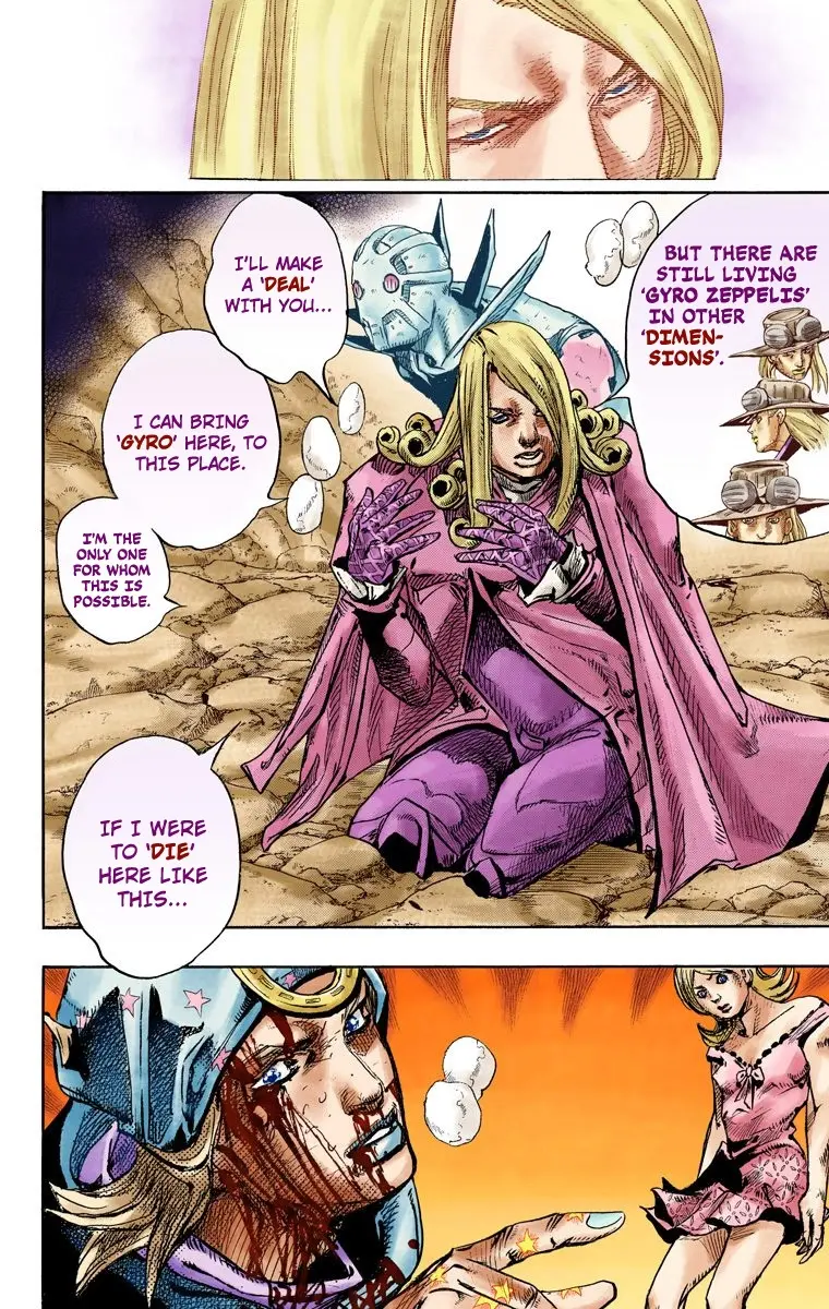 JoJo's Bizarre Adventure Steel Ball Run Colored Manga β Chapter 87 β Page 37
