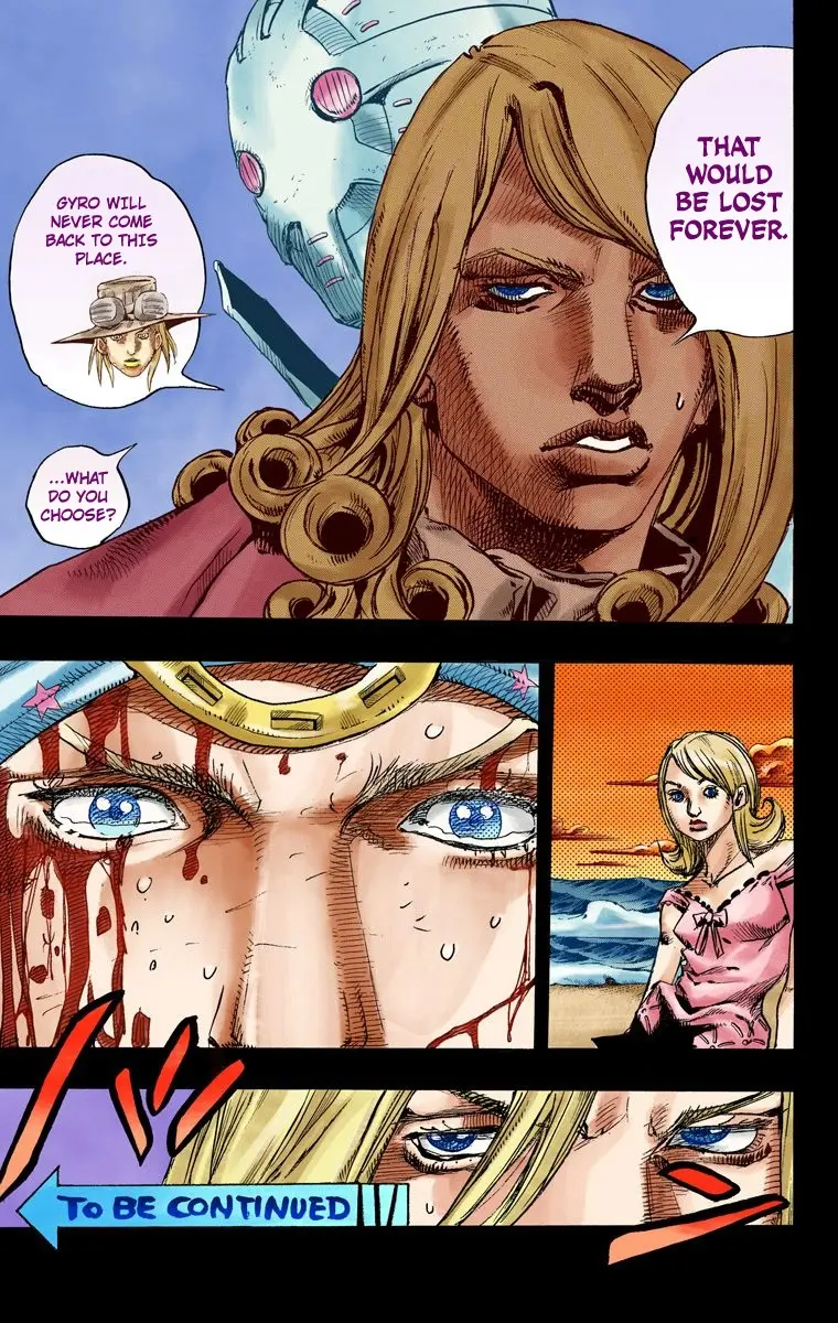 JoJo's Bizarre Adventure Steel Ball Run Colored Manga β Chapter 87 β Page 38