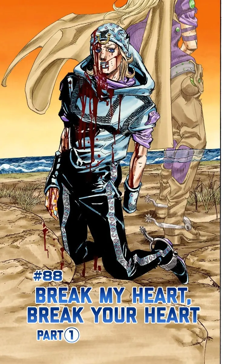 JoJo's Bizarre Adventure Steel Ball Run Colored Manga β Chapter 88 β Page 2