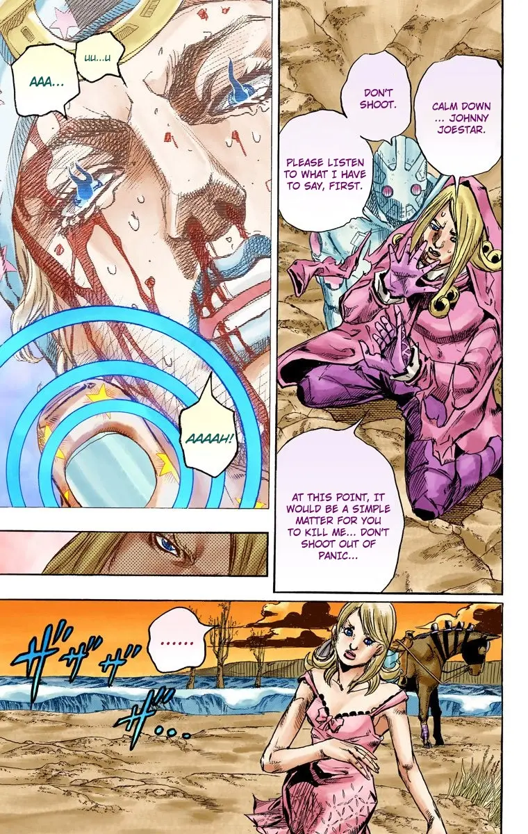 JoJo's Bizarre Adventure Steel Ball Run Colored Manga β Chapter 88 β Page 4