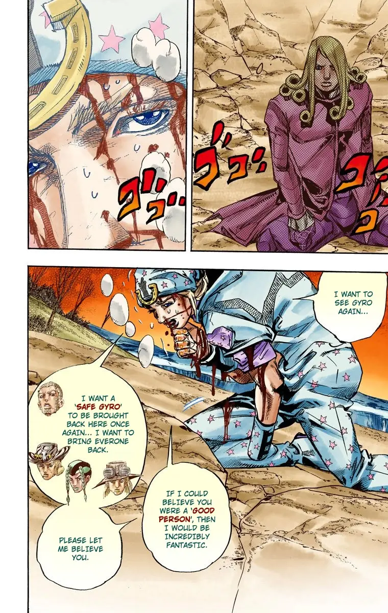 JoJo's Bizarre Adventure Steel Ball Run Colored Manga β Chapter 88 β Page 20