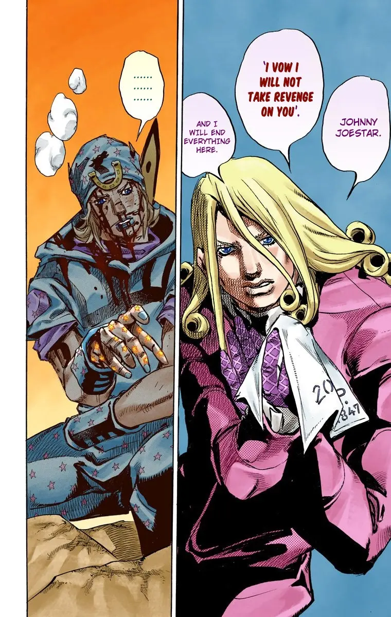 JoJo's Bizarre Adventure Steel Ball Run Colored Manga β Chapter 88 β Page 25