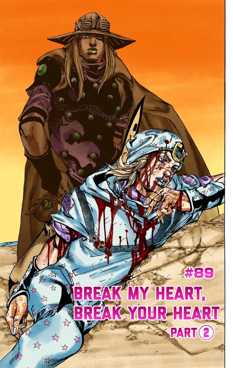 JoJo's Bizarre Adventure Steel Ball Run Colored Manga β Chapter 89 β Page 3