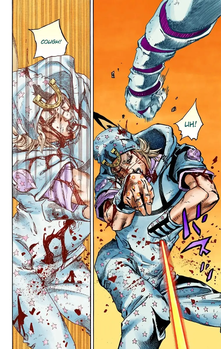 JoJo's Bizarre Adventure Steel Ball Run Colored Manga β Chapter 89 β Page 20