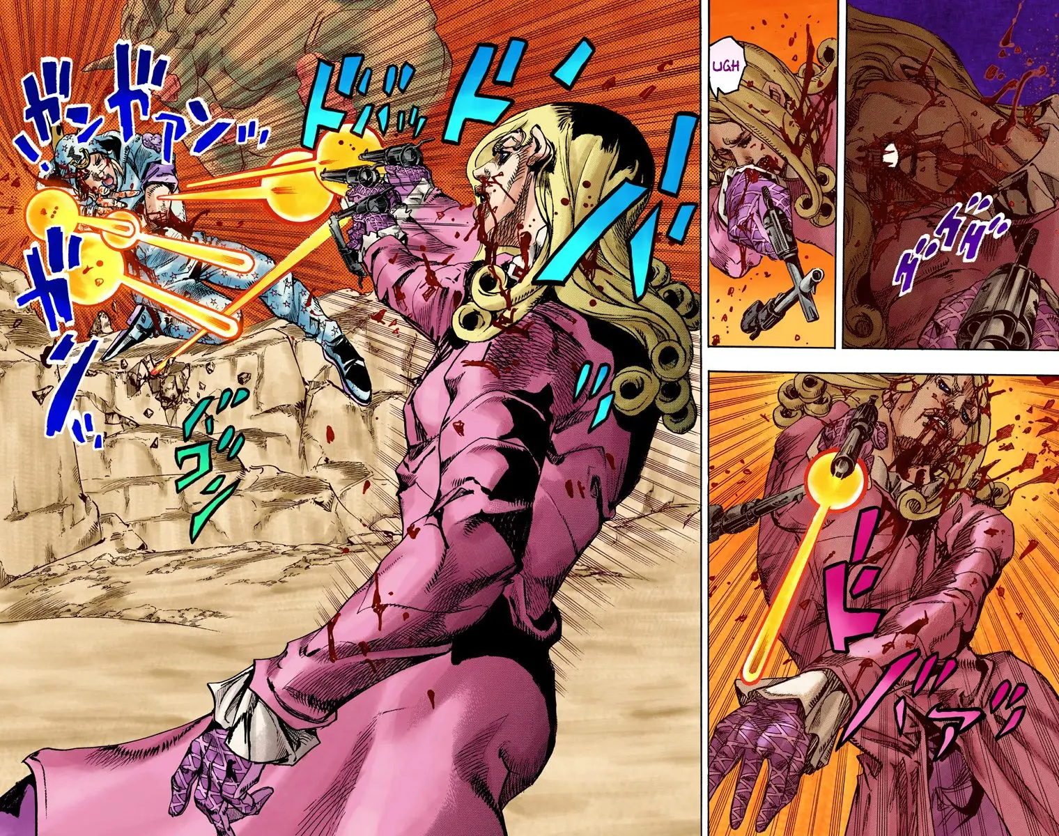 JoJo's Bizarre Adventure Steel Ball Run Colored Manga β Chapter 89 β Page 23