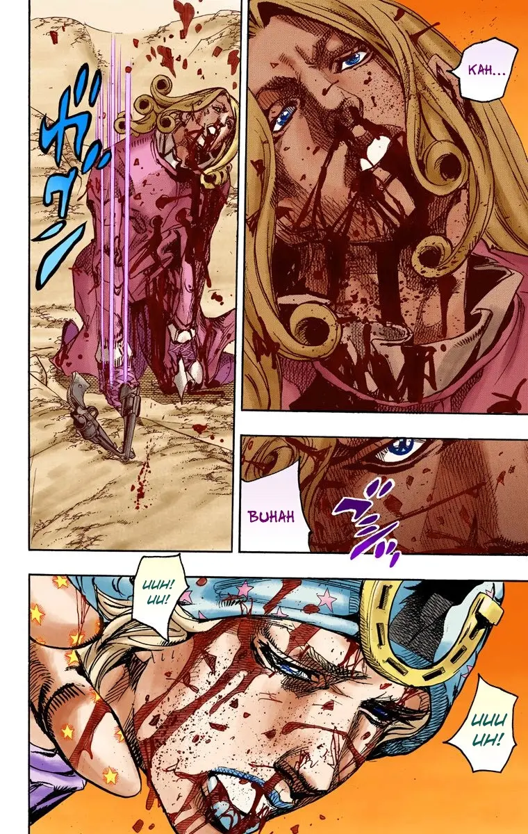 JoJo's Bizarre Adventure Steel Ball Run Colored Manga β Chapter 89 β Page 25