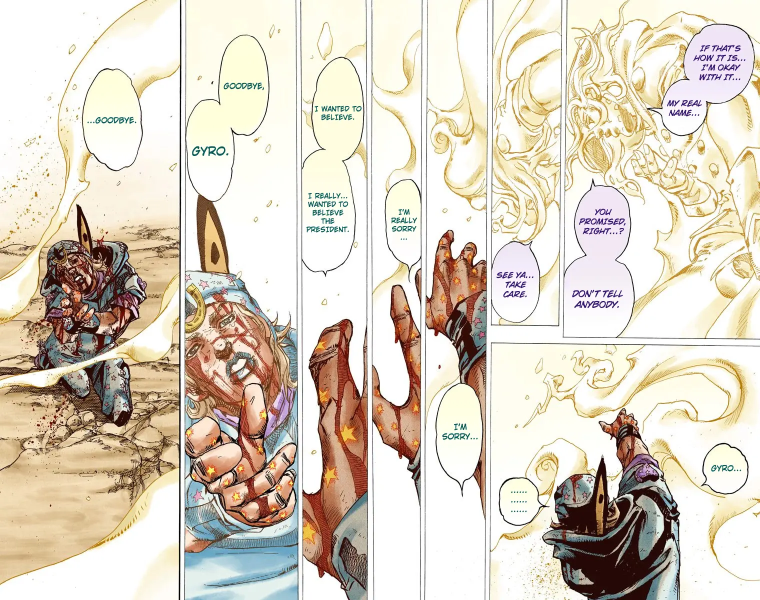 JoJo's Bizarre Adventure Steel Ball Run Colored Manga β Chapter 89 β Page 27