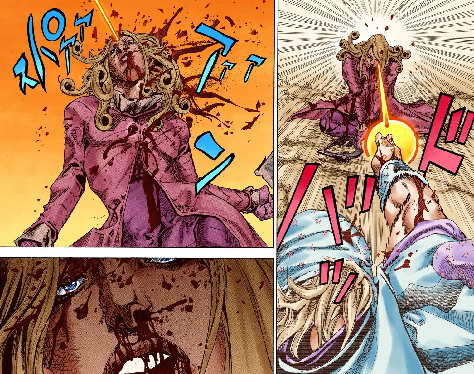 JoJo's Bizarre Adventure Steel Ball Run Colored Manga β Chapter 89 β Page 28