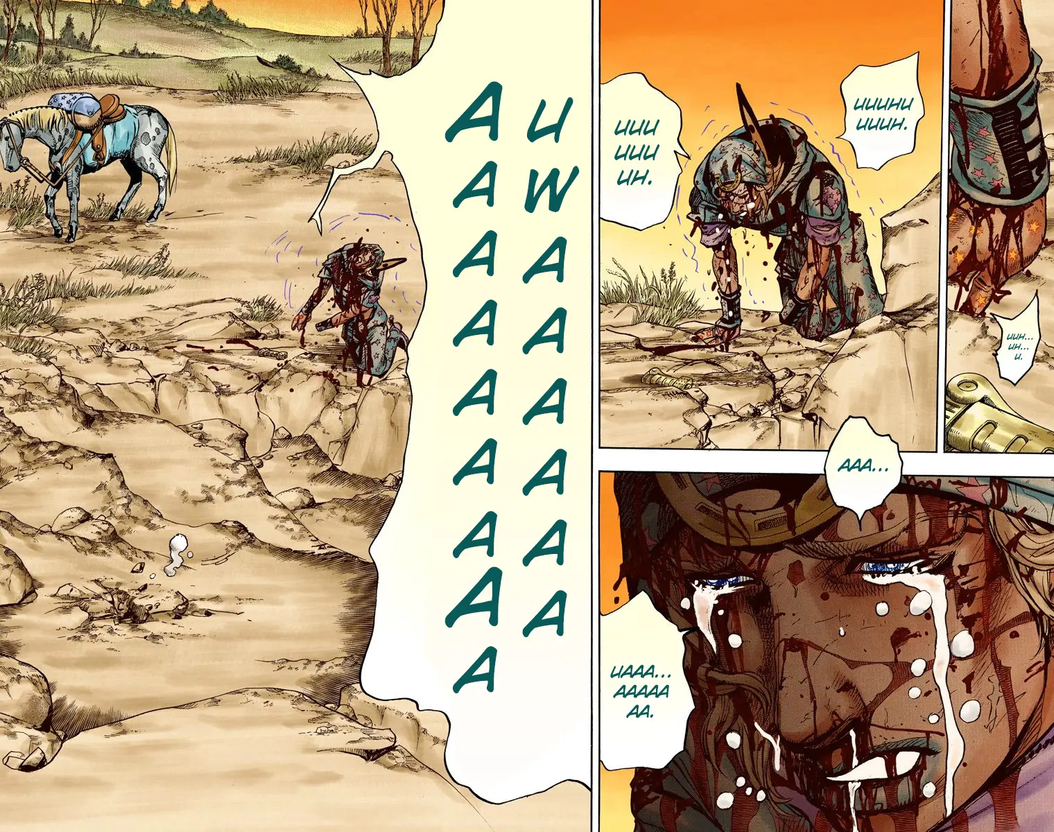 JoJo's Bizarre Adventure Steel Ball Run Colored Manga β Chapter 89 β Page 32