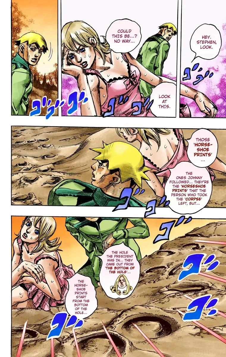 JoJo's Bizarre Adventure Steel Ball Run Colored Manga β Chapter 90 β Page 34