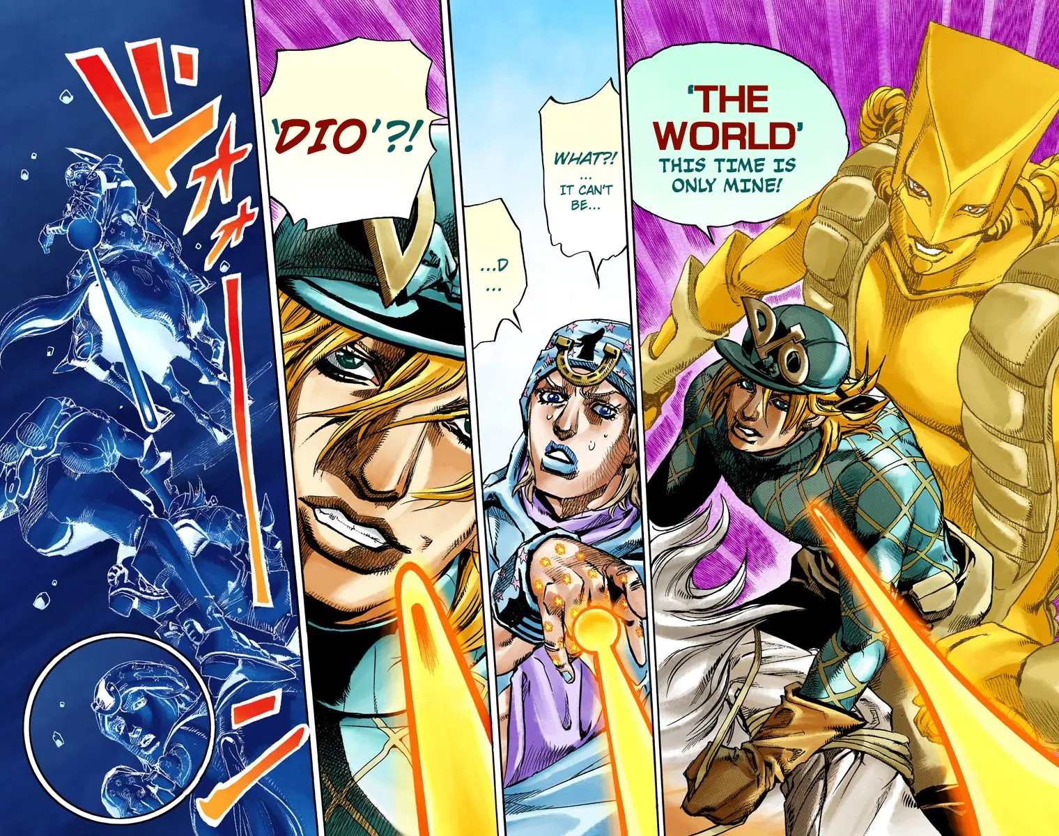 JoJo's Bizarre Adventure Steel Ball Run Colored Manga β Chapter 90 β Page 37