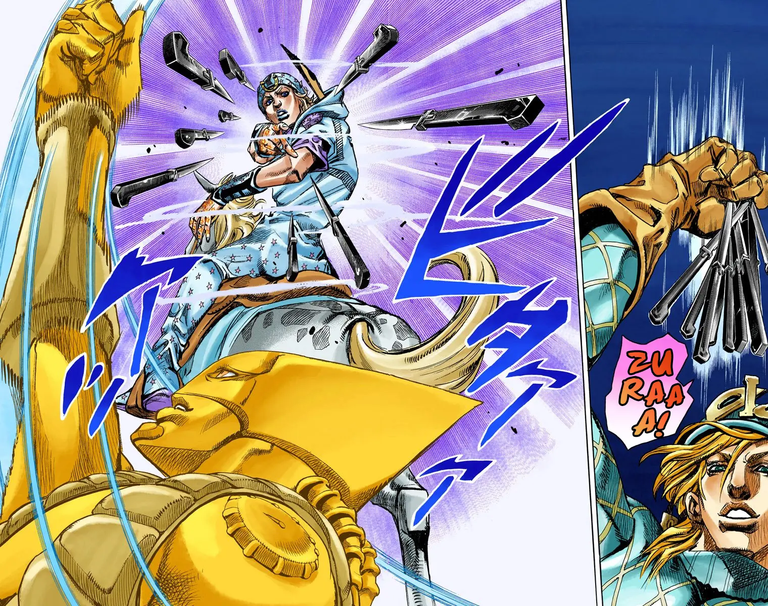 JoJo's Bizarre Adventure Steel Ball Run Colored Manga β Chapter 90 β Page 38