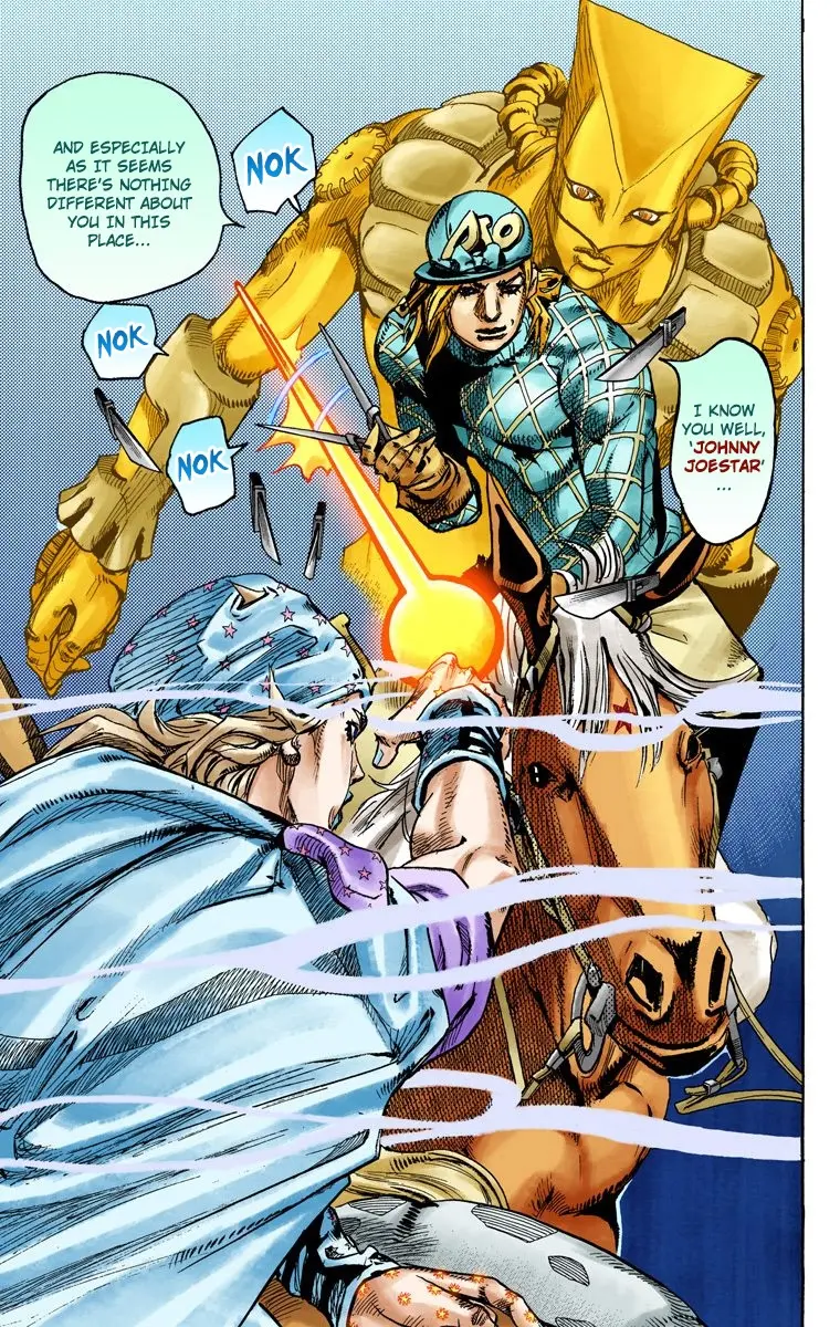 JoJo's Bizarre Adventure Steel Ball Run Colored Manga β Chapter 91 β Page 4