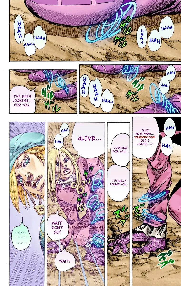 JoJo's Bizarre Adventure Steel Ball Run Colored Manga β Chapter 91 β Page 5