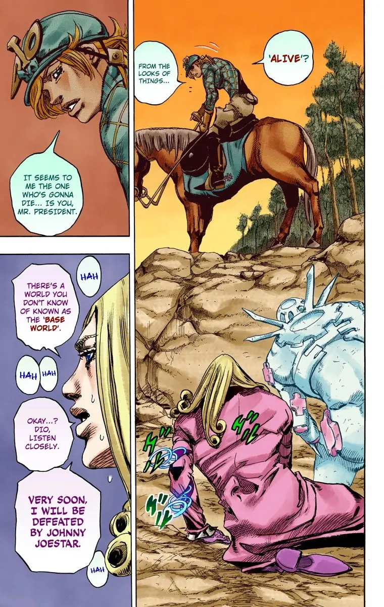 JoJo's Bizarre Adventure Steel Ball Run Colored Manga β Chapter 91 β Page 6