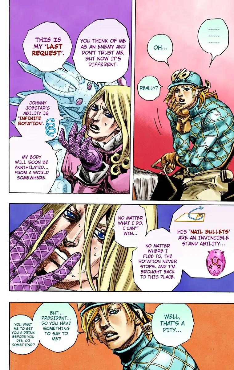 JoJo's Bizarre Adventure Steel Ball Run Colored Manga β Chapter 91 β Page 7
