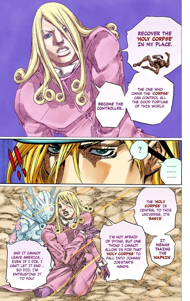 JoJo's Bizarre Adventure Steel Ball Run Colored Manga β Chapter 91 β Page 8