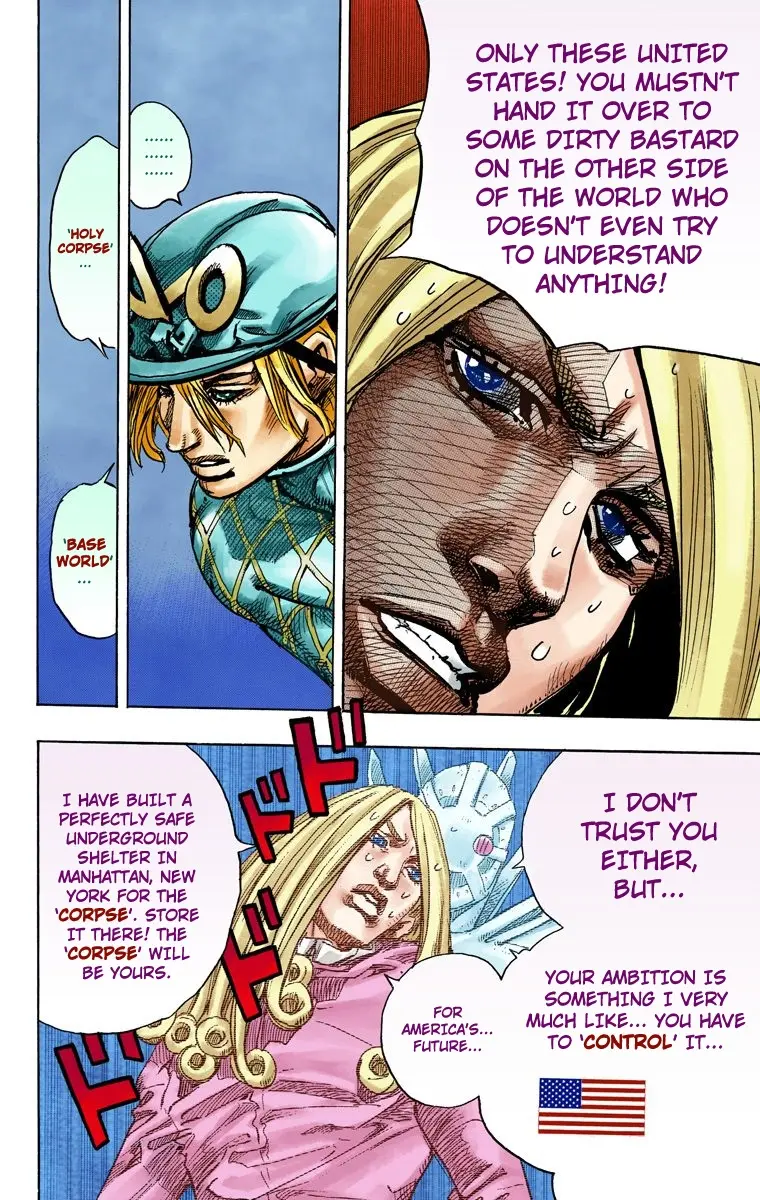 JoJo's Bizarre Adventure Steel Ball Run Colored Manga β Chapter 91 β Page 9