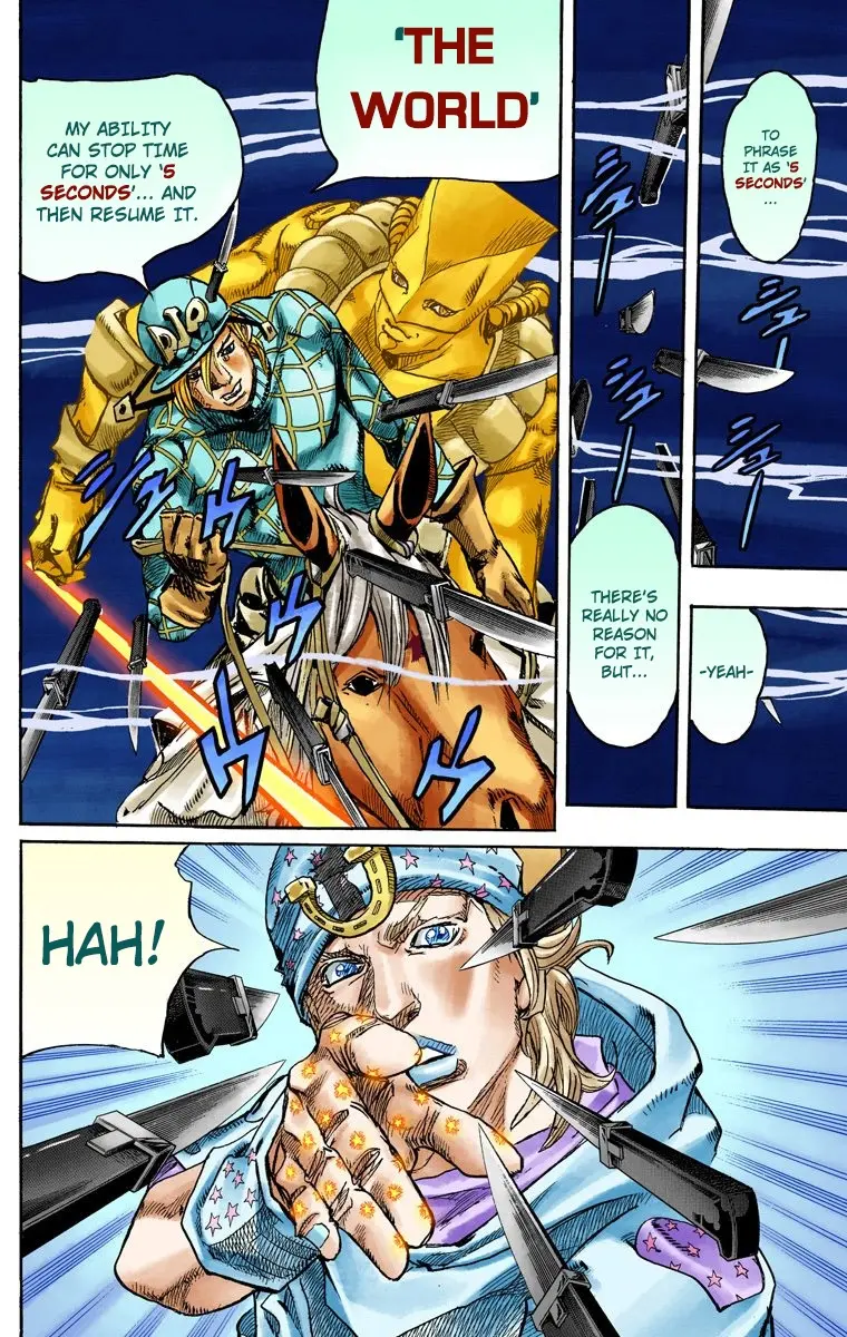 JoJo's Bizarre Adventure Steel Ball Run Colored Manga β Chapter 91 β Page 11