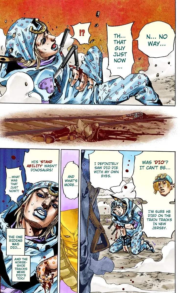 JoJo's Bizarre Adventure Steel Ball Run Colored Manga β Chapter 91 β Page 18