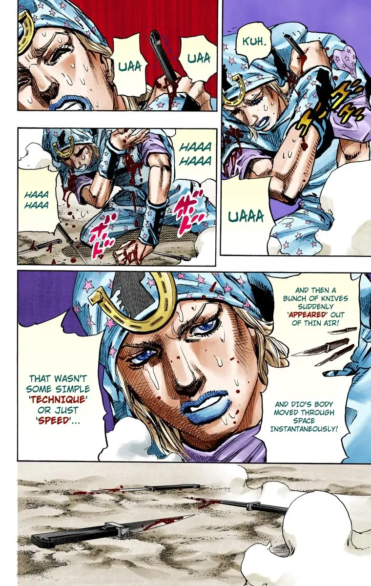 JoJo's Bizarre Adventure Steel Ball Run Colored Manga β Chapter 91 β Page 19