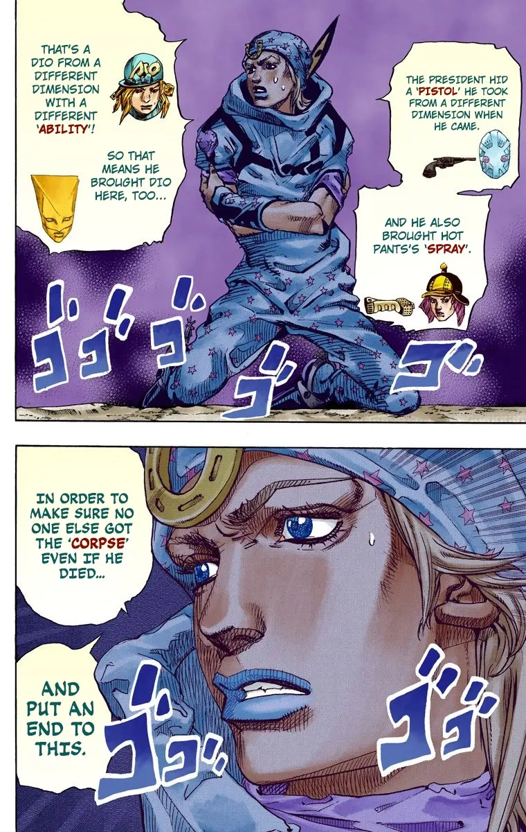 JoJo's Bizarre Adventure Steel Ball Run Colored Manga β Chapter 91 β Page 21