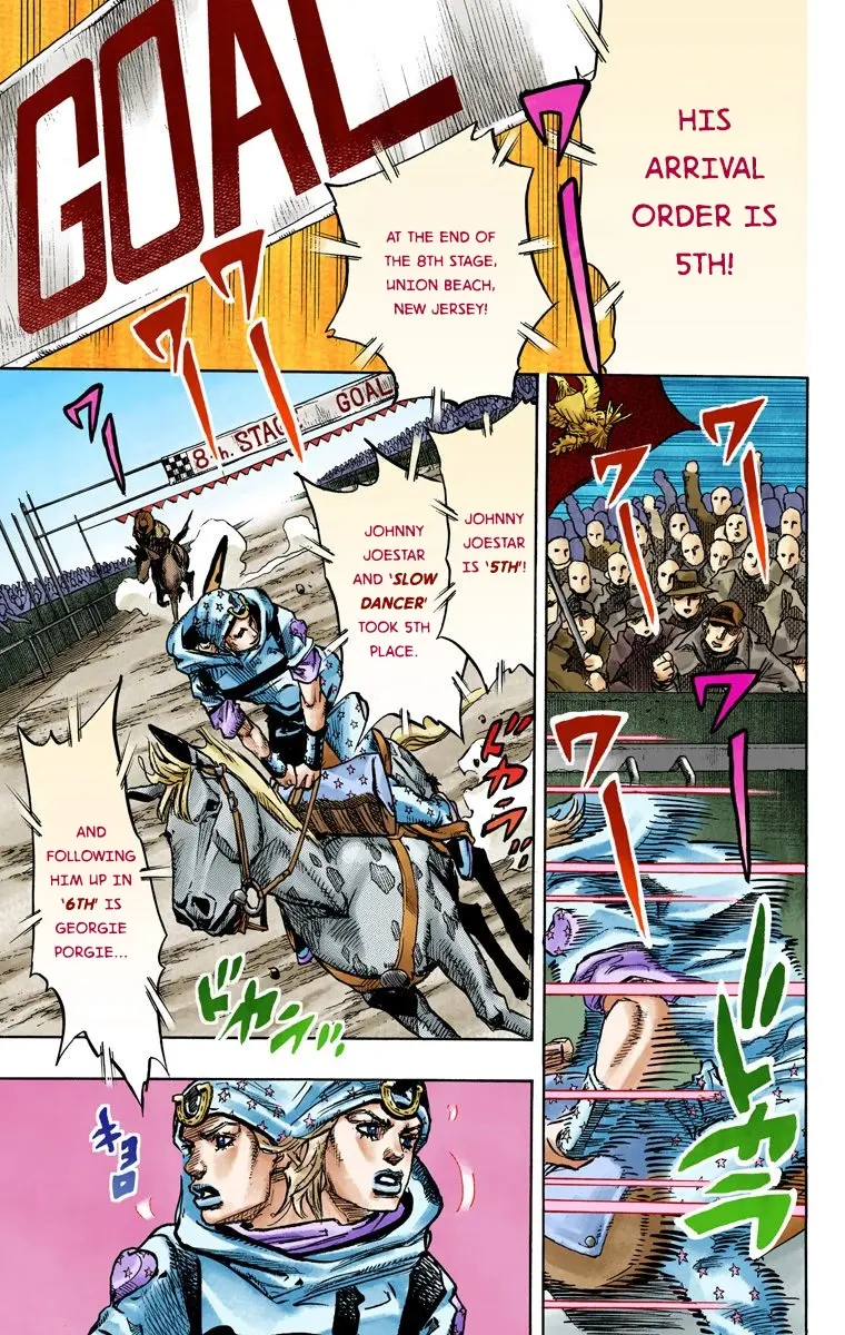 JoJo's Bizarre Adventure Steel Ball Run Colored Manga β Chapter 91 β Page 22