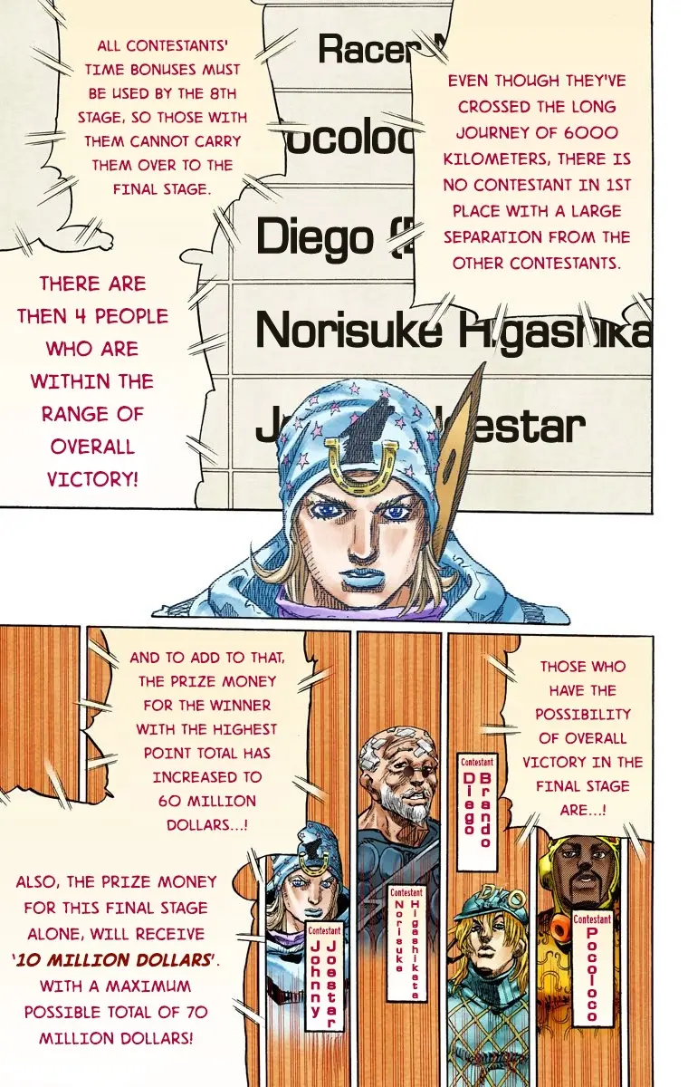 JoJo's Bizarre Adventure Steel Ball Run Colored Manga β Chapter 91 β Page 25
