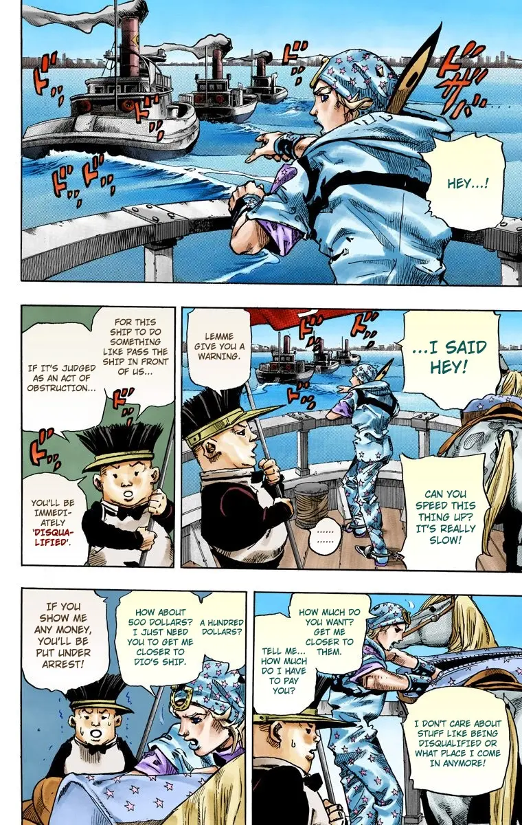 JoJo's Bizarre Adventure Steel Ball Run Colored Manga β Chapter 91 β Page 26