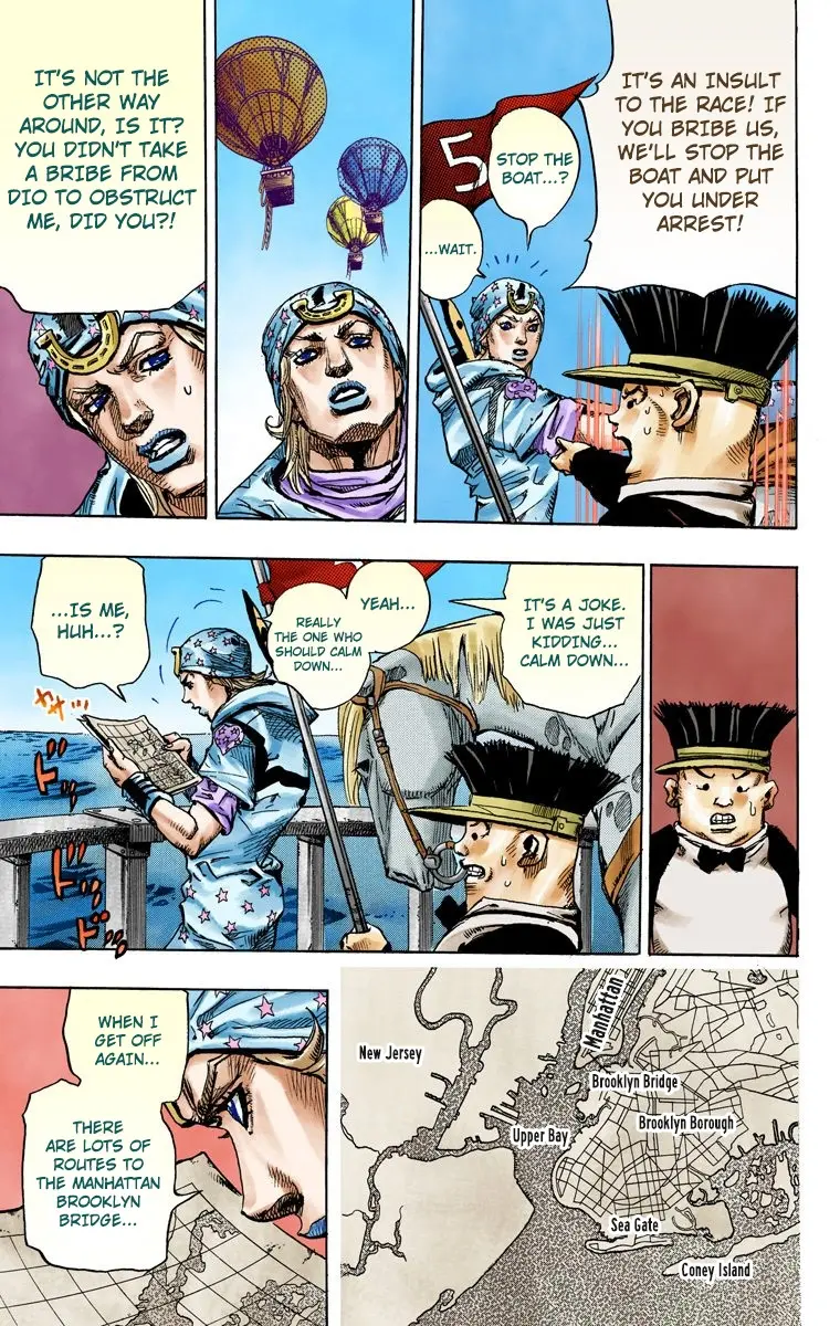 JoJo's Bizarre Adventure Steel Ball Run Colored Manga β Chapter 91 β Page 27