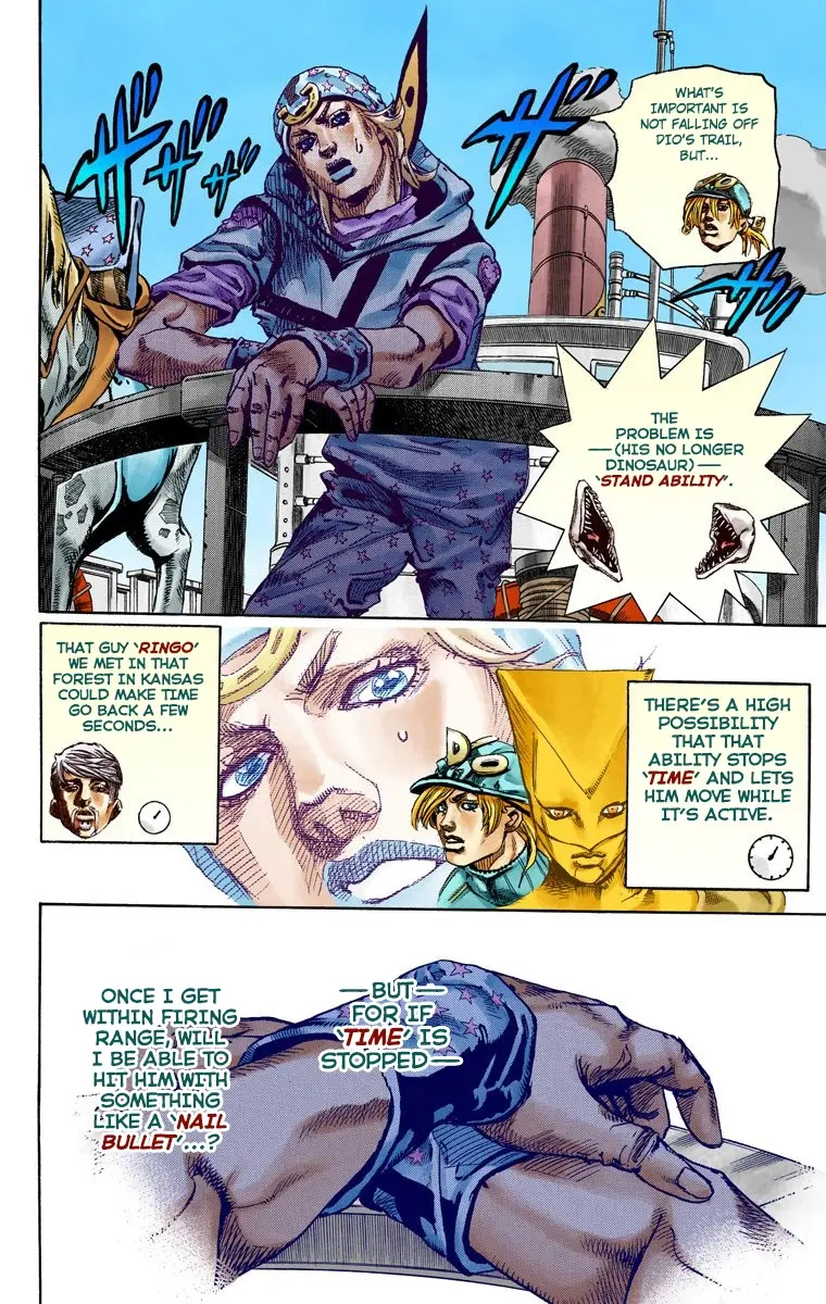 JoJo's Bizarre Adventure Steel Ball Run Colored Manga β Chapter 91 β Page 28