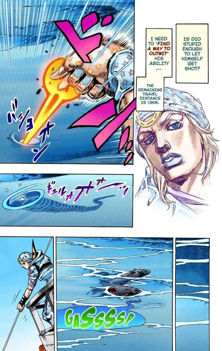JoJo's Bizarre Adventure Steel Ball Run Colored Manga β Chapter 91 β Page 29