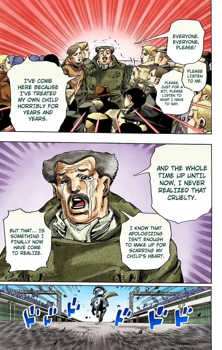 JoJo's Bizarre Adventure Steel Ball Run Colored Manga β Chapter 91 β Page 36